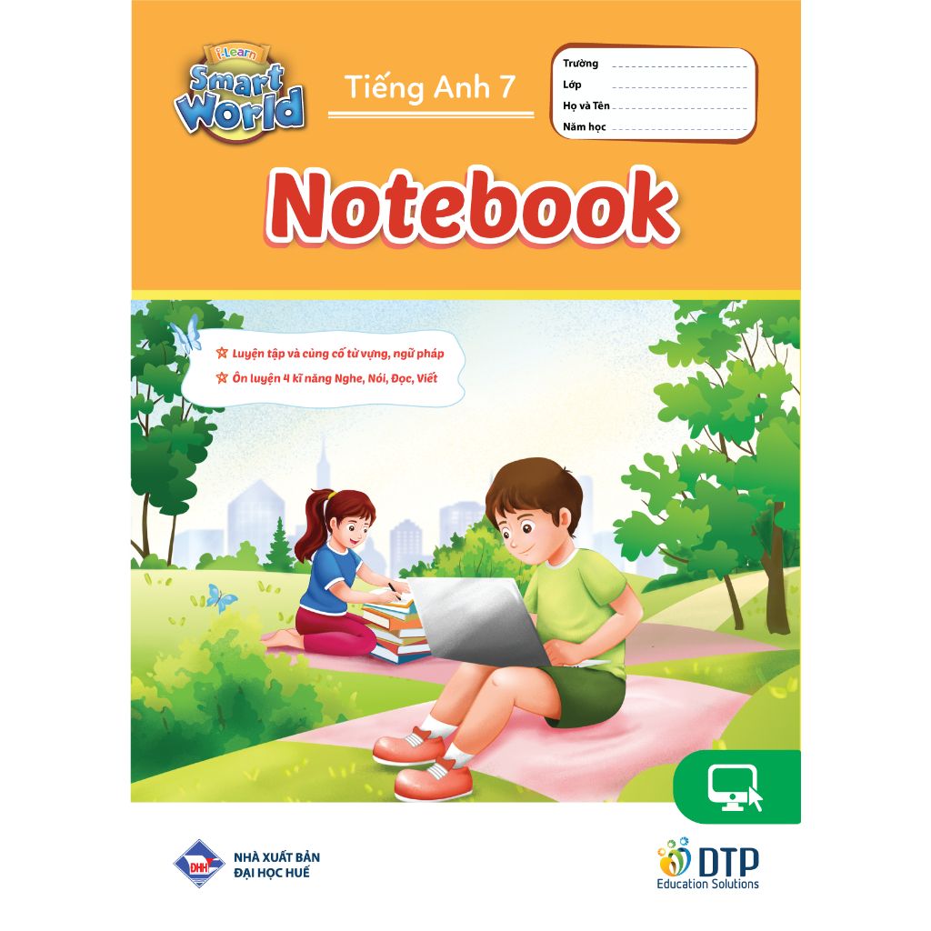 Tiếng Anh 7 i-Learn Smart World - Gói số hóa giáo dục siêu tiết kiệm (SB, WB, NB, Digital Pack)