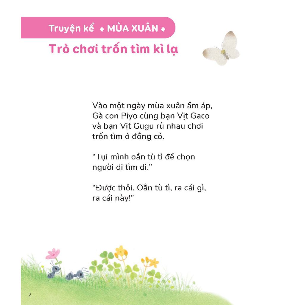 Gà con Piyo và Xuân Hạ Thu Đông