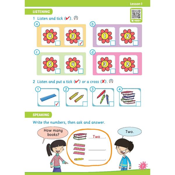 Bài tập Bổ trợ Tiếng Anh 1 Extra & Friends