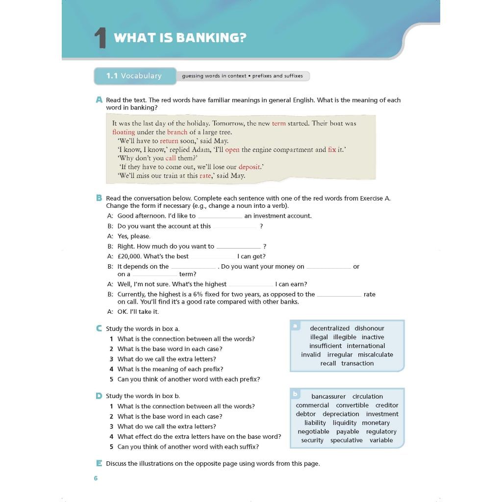 Sách - Dtpbooks - English for Banking in Higher Education Studies - Course Book