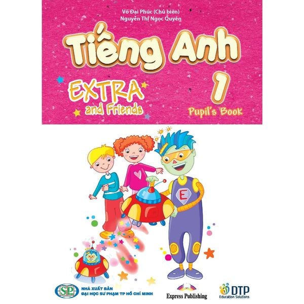 Tiếng Anh 1 Extra and Friends - Trọn bộ (sách học sinh, sách bài tập, vở tập viết)