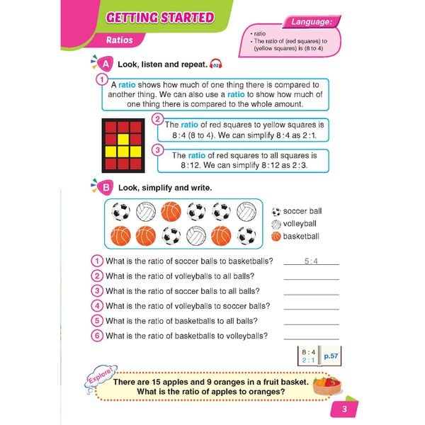 i-Learn English for Math 5 Student