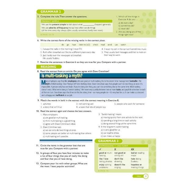 American Jetstream Pre-Intermediate A Student