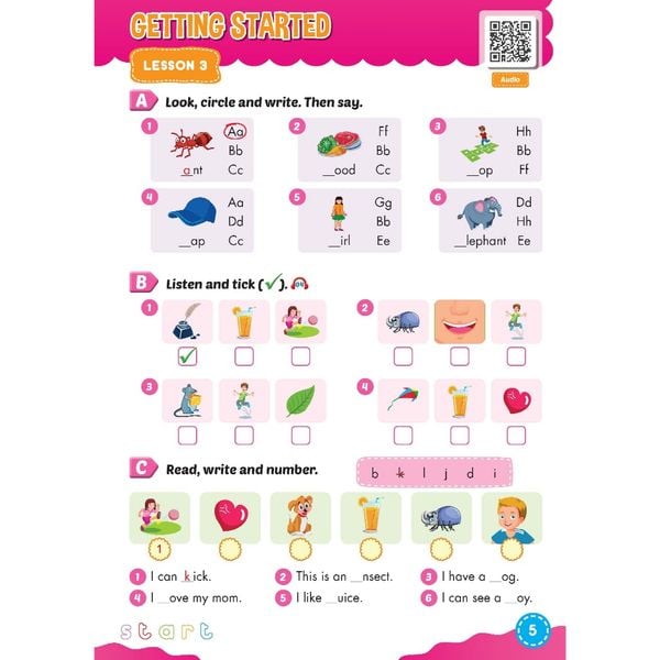 Bài tập Bổ trợ Tiếng Anh 2 i-Learn Smart Start