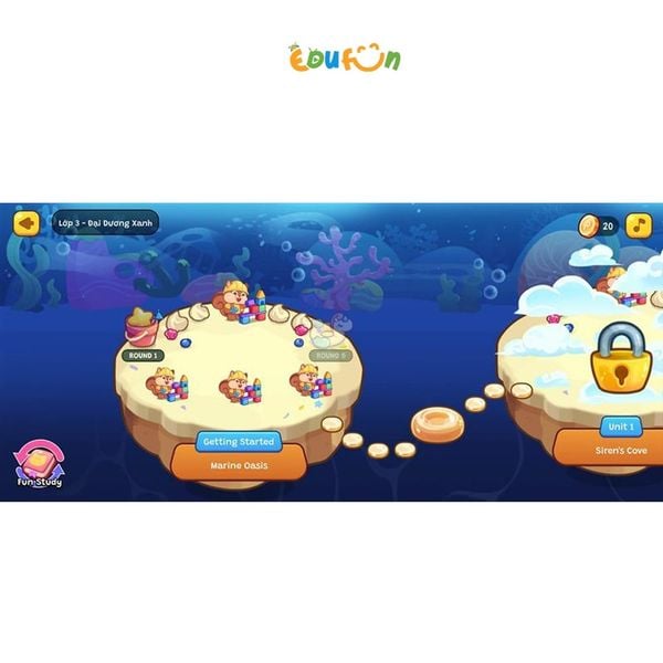E-voucher - Edufun Premium lớp 3