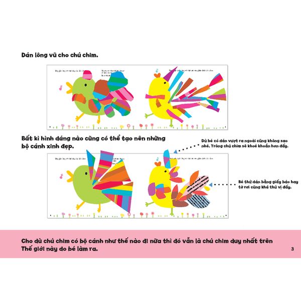 Xé Dán Thật Vui - Tủ sách vui để học - Tủ sách Ehon cho bé