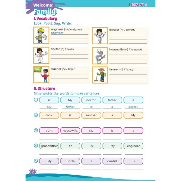 Tiếng Anh 4 Extra and Friends trọn bộ (sách học sinh, sách bài tập, vở tập viết)