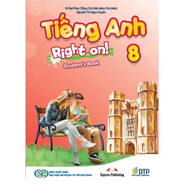 Tiếng Anh 8 Right On! trọn bộ (SB, WB, NB)