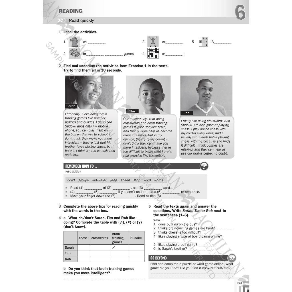 Beyond A2+ Workbook