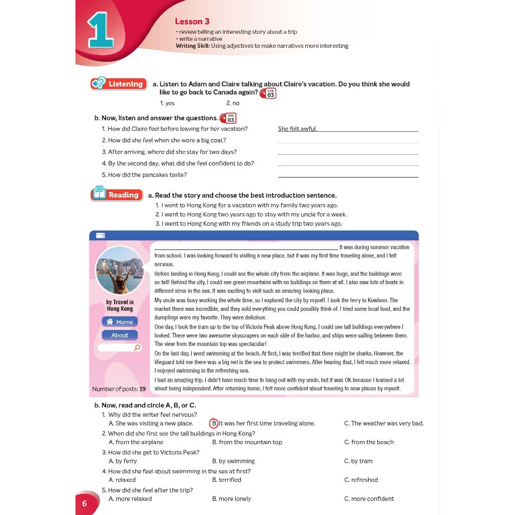 Bright Horizons 6 Workbook (VN)