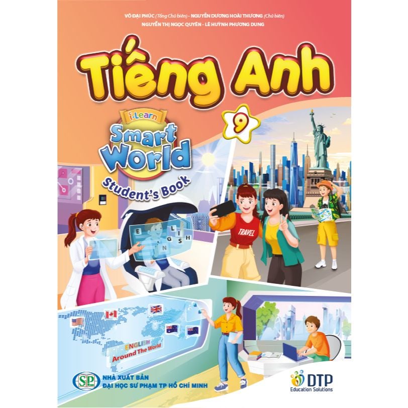 Tiếng Anh 9 i-Learn Smart World - Trọn bộ (Sách học sinh, Sách bài tập, Notebook)
