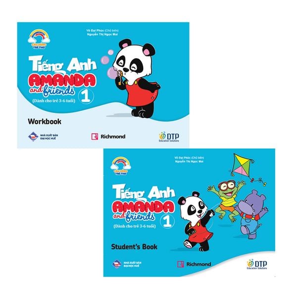 Bộ sản phẩm Tiếng Anh Amanda and Friends 1 - Student's book & Workbook (SB+WB)