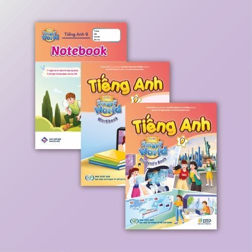 Tiếng Anh 9 i-Learn Smart World - Trọn bộ (Sách học sinh, Sách bài tập, Notebook)