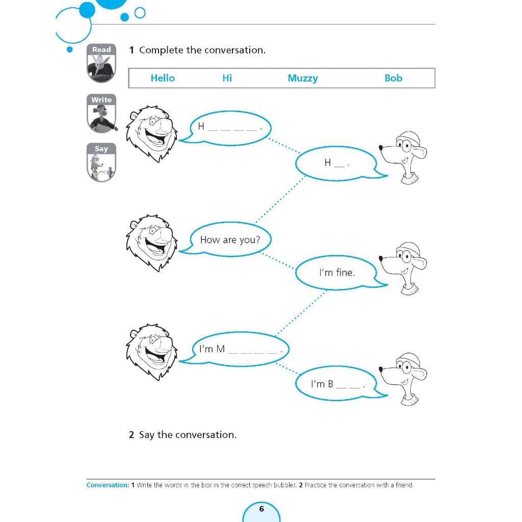 English With Muzzy Level 1 Activity Book