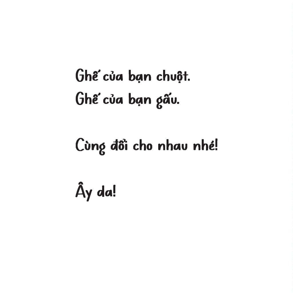 Cùng đổi cho nhau nhé - Sách Pop-up - Tủ sách Ehon cho bé