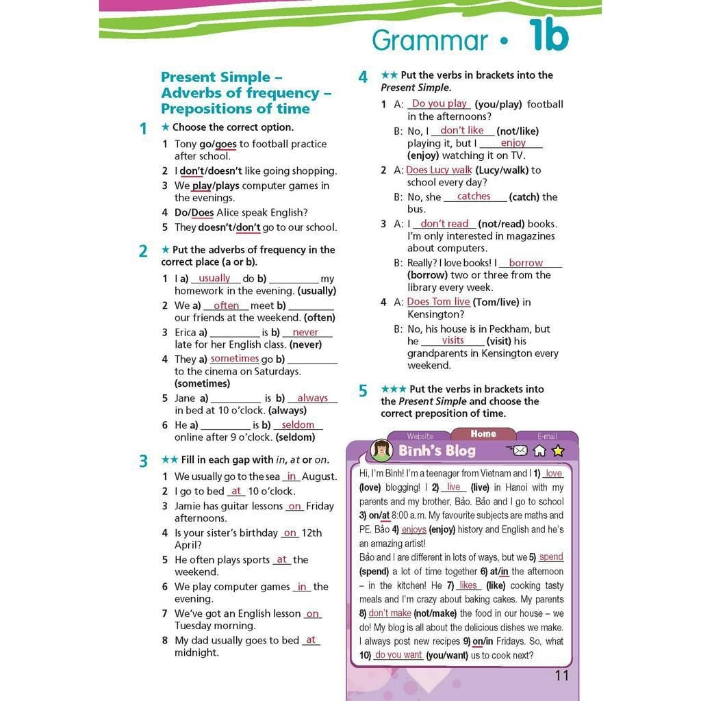 Tiếng Anh 7 Right On! Workbook Teacher