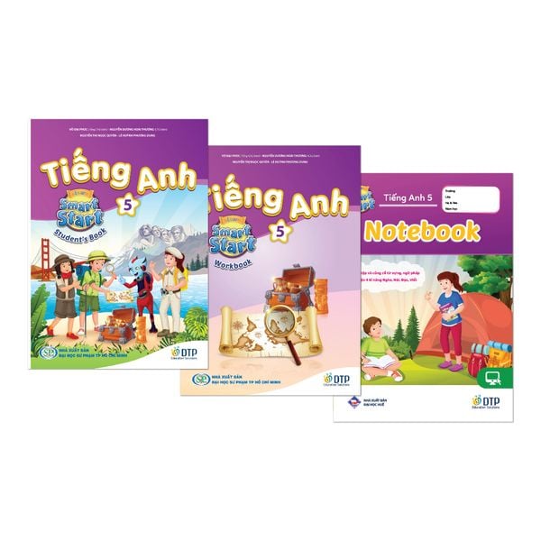 Tiếng Anh 5 i-Learn Smart Start - Trọn bộ (sách học sinh, sách bài tập, Notebook)