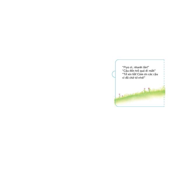 Gà con Piyo nói Lời cảm ơn - Sách tranh Pop-up