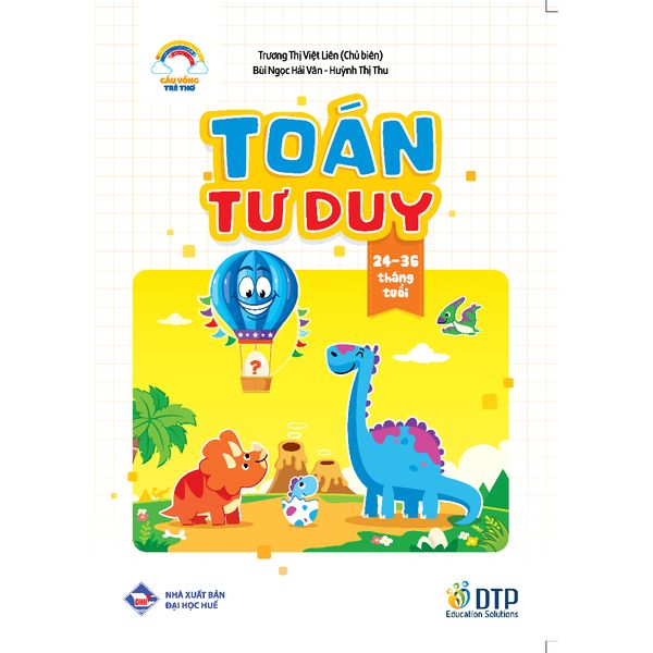 Cầu vồng trẻ thơ - bộ sách dành cho 24 - 36 tháng tuổi (3 quyển)