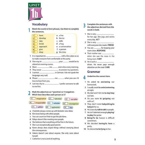 Achievers Grade 9 Workbook