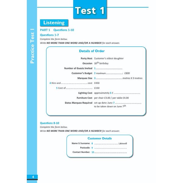 IELTS in Depth 3 (6.5 - 7.5+) - 6 Pratice Tests