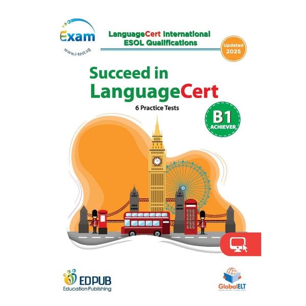 Succeed in LanguageCert B1 Achiever - 6 Pratice Tests