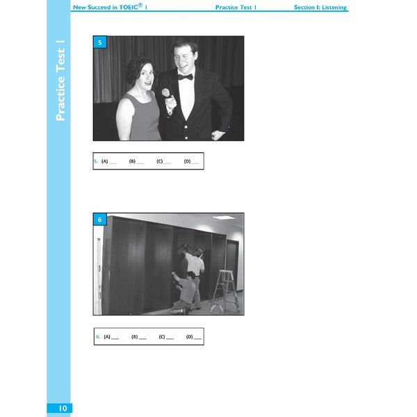 Succeed in TOEIC 1 (550-750) with 6 Practice Tests - New Revised format 2018