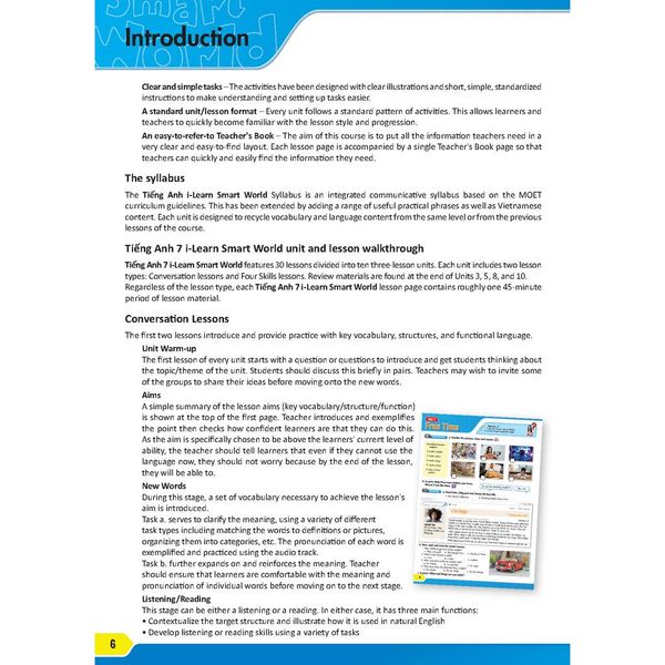 Tiếng Anh 7 i-Learn Smart World Teacher