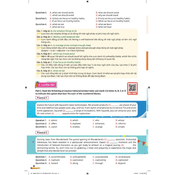 Chinh phục kì thi Tiếng Anh - Tốt nghiệp THPT tập 2