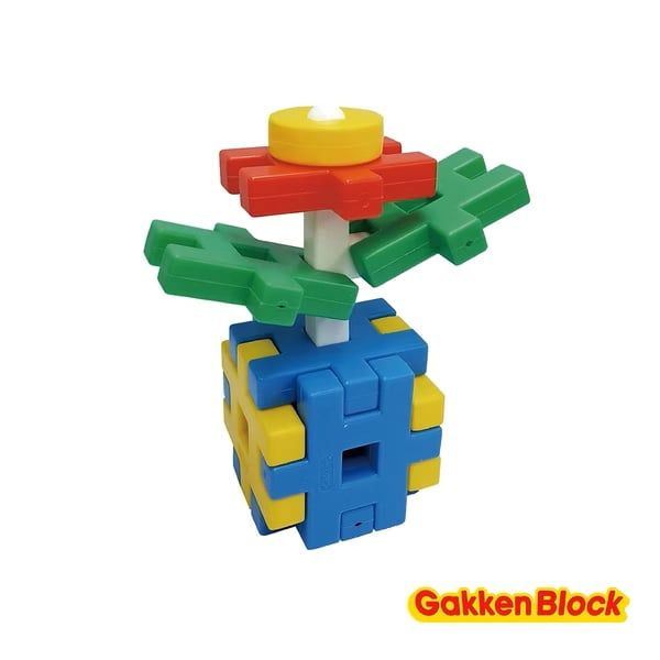 Bộ đồ chơi khối lắp ráp My Gakken Block Starter - Yellow