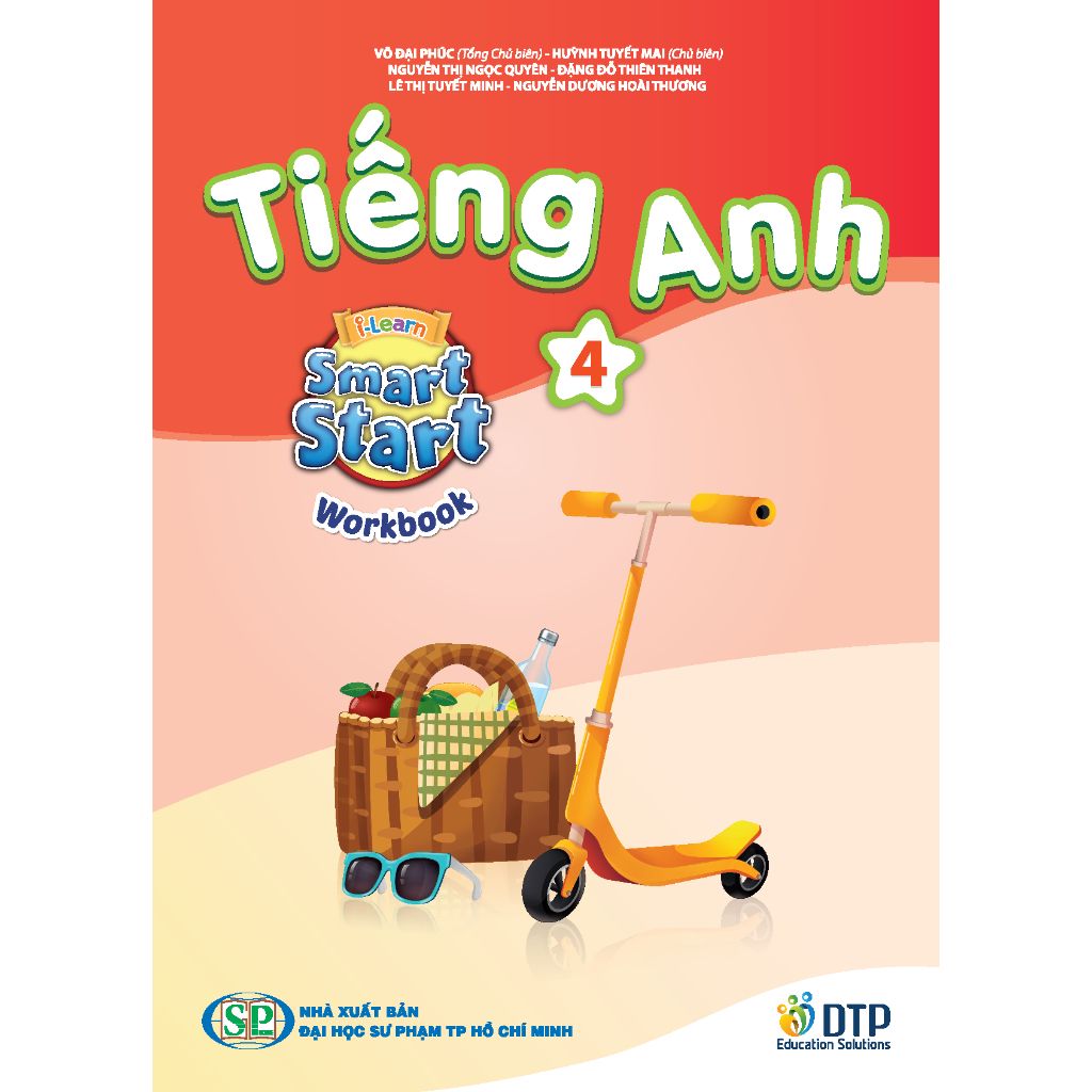 Tiếng Anh 4 i-Learn Smart Start trọn bộ (sách học sinh, sách bài tập, vở tập viết)