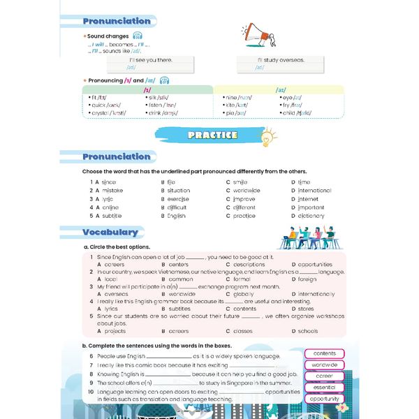 Bồi dưỡng Tiếng Anh 9 i-Learn Smart World