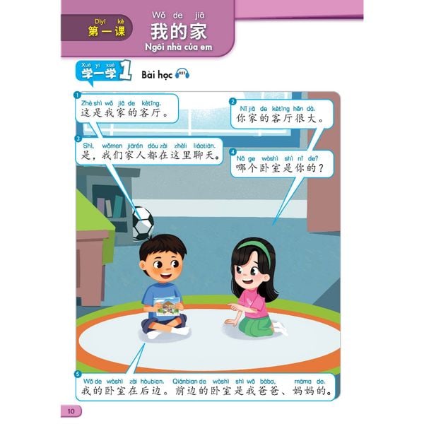 sách tiếng Trung Quốc 4 - Sách bài học Tập 1 & 2