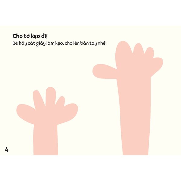 Cắt Dán Dành Cho Bé Mới Bắt Đầu - Tủ sách vui để học