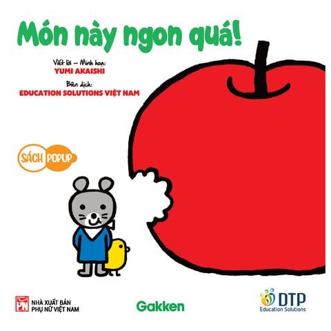 Món Này Ngon Quá - Sách Pop-up - Tủ sách Ehon cho bé