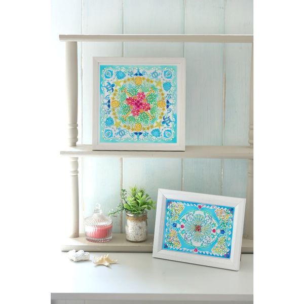 Đồ chơi thủ công - Tranh đính đá kiểu Hawaii