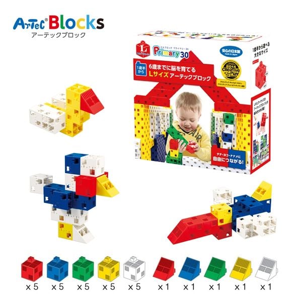 Bộ đồ chơi lắp ghép Artec L cơ bản 30 chi tiết