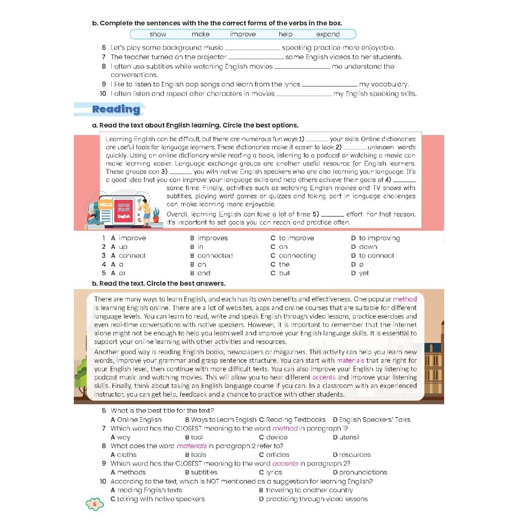 Bồi dưỡng Tiếng Anh 9 i-Learn Smart World
