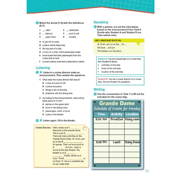 Career Paths Tourism (Esp) Student