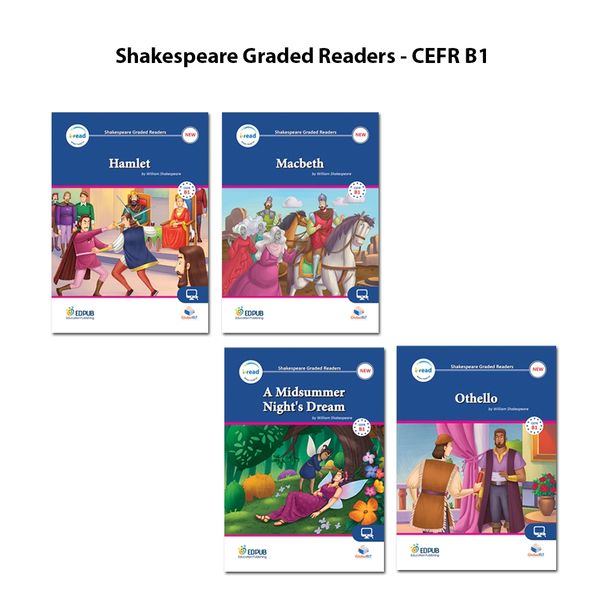 Combo truyện Shakespeare Graded Readers - CEFR B1