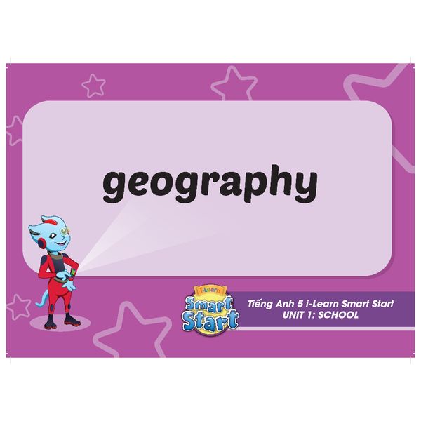 Tiếng Anh 5 i-Learn Smart Start - Flashcards