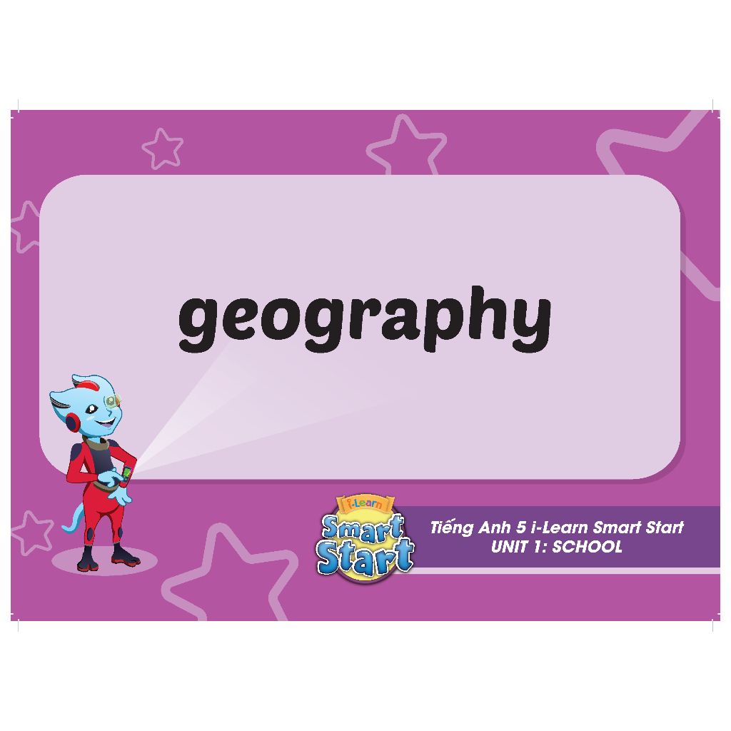 Tiếng Anh 5 i-Learn Smart Start - Flashcards
