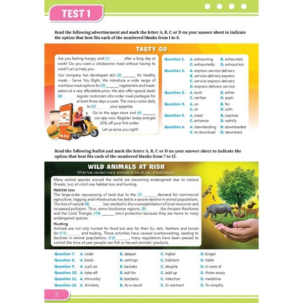 Bộ đề thi thử Tốt nghiệp THPT môn tiếng Anh