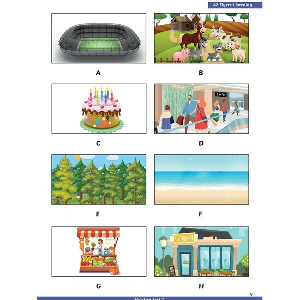 CYLET A2 Flyers - Practice Tests 1-5