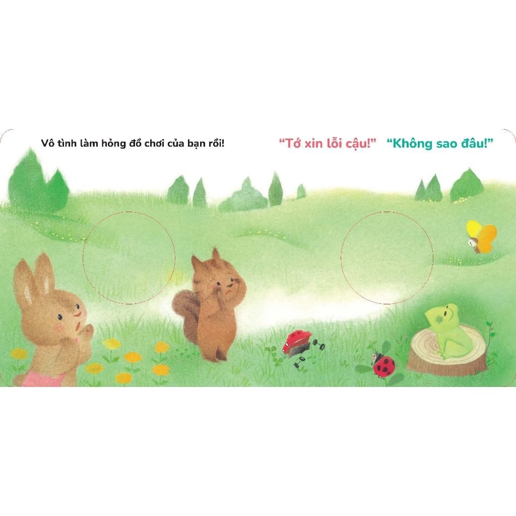 Dtpbooks - Cùng chào hỏi nhé! - Rối tay Gà con Piyo - Chơi cùng Gà con Piyo (Mới)