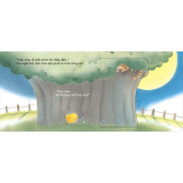 Gà con Piyo Chúc ngủ ngon - Sách tranh Pop-up