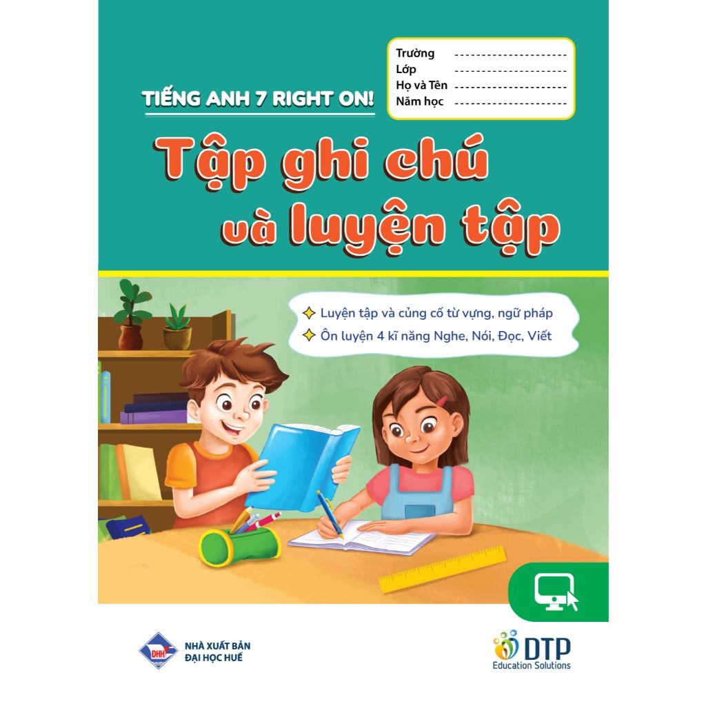 Tiếng Anh 7 Right On! - Trọn bộ (Sách học sinh, Sách bài tập, Notebook)