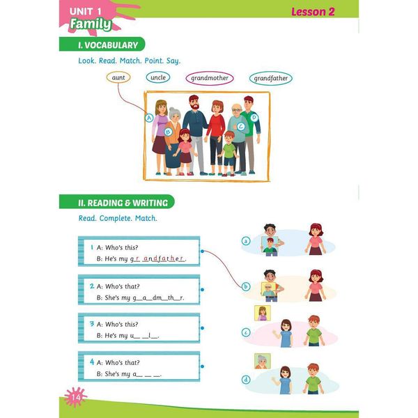 Bài tập bổ trợ Tiếng Anh 3 Extra and Friends