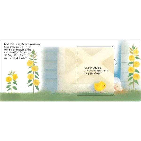 Gà con Piyo Chúc ngủ ngon - Sách tranh Pop-up
