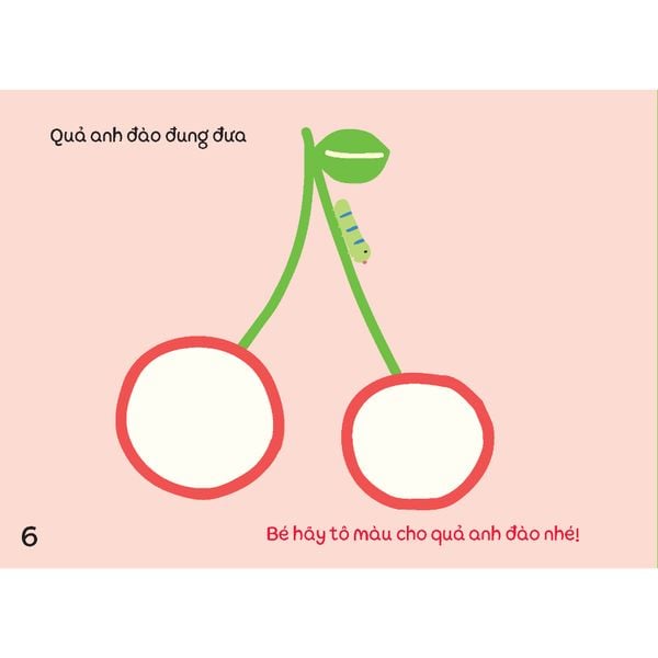 Tô Màu Dành Cho Bé Mới Bắt Đầu - Tủ sách vui để học - Tủ sách Ehon cho bé